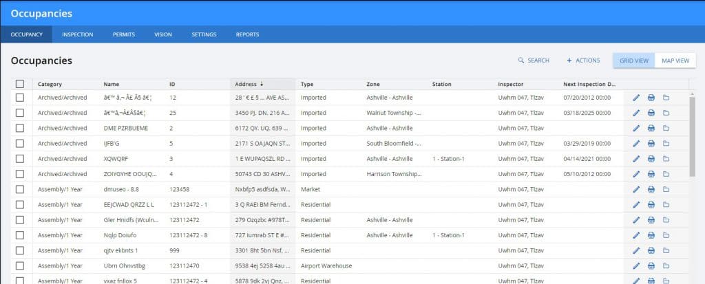 Introducing the Newly Updated Occupancy Grid and Tabs | Emergency Reporting